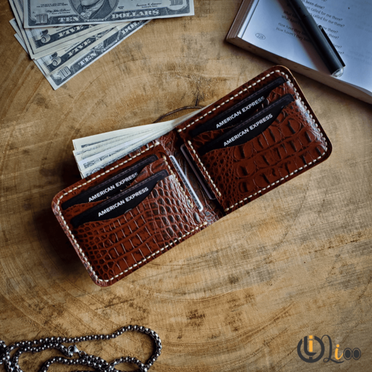 Crocodile Bifold Wallet-B7
